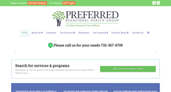 Desktop Screenshot of preferredbehavioral.org